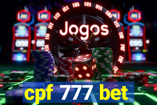 cpf 777 bet